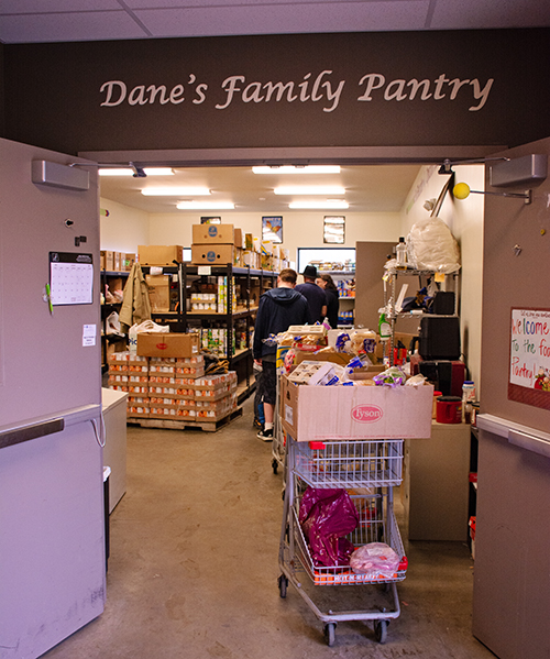 Van Parked at School